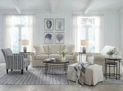 Trace Round Coffee Table