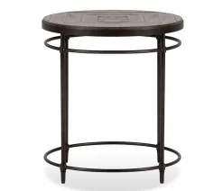 Trace Round End Table