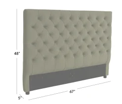 Vanna Tall Queen Headboard - Burleson Meadow