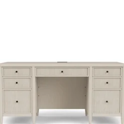 Wilmington Executive Desk - White Sand