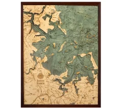 Wood Chart - Boston Harbor
