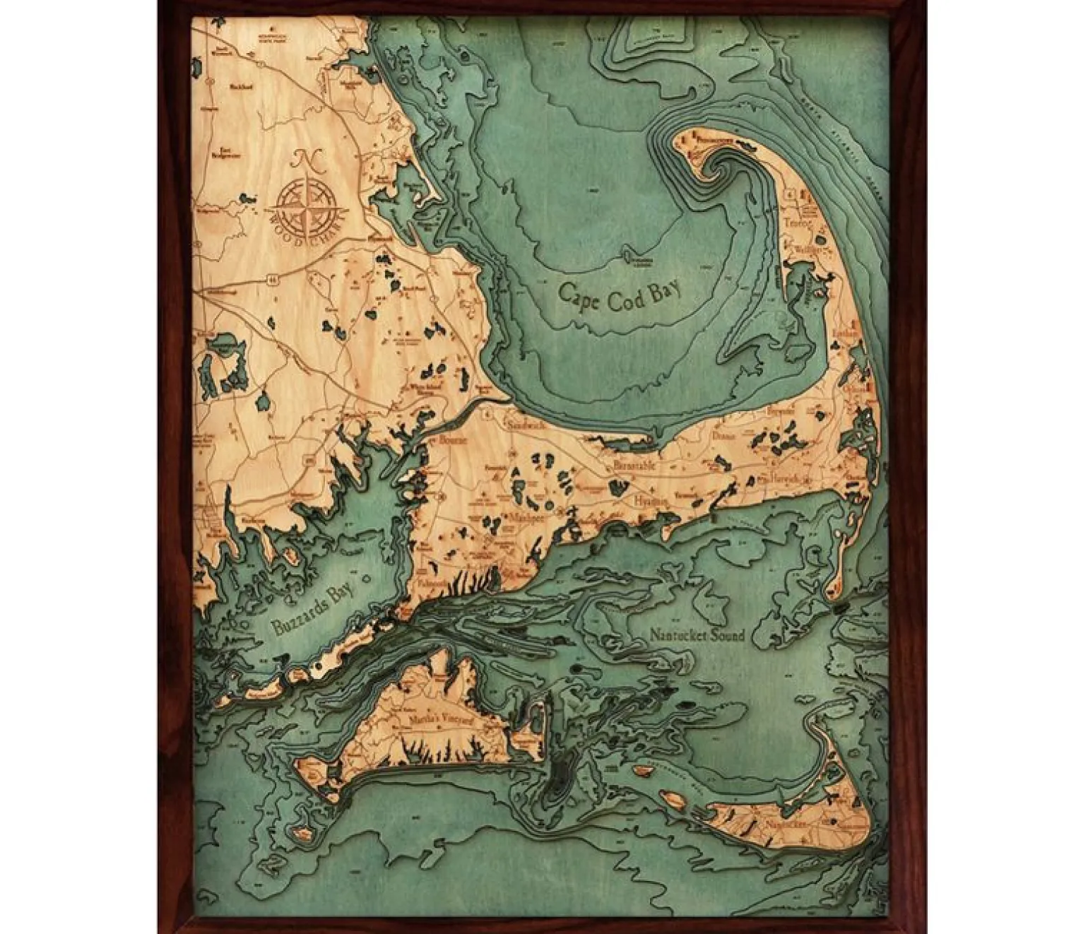 Wood Chart - Cape Cod