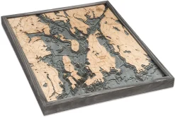 Wood Chart Grey – Narragansett/Newport