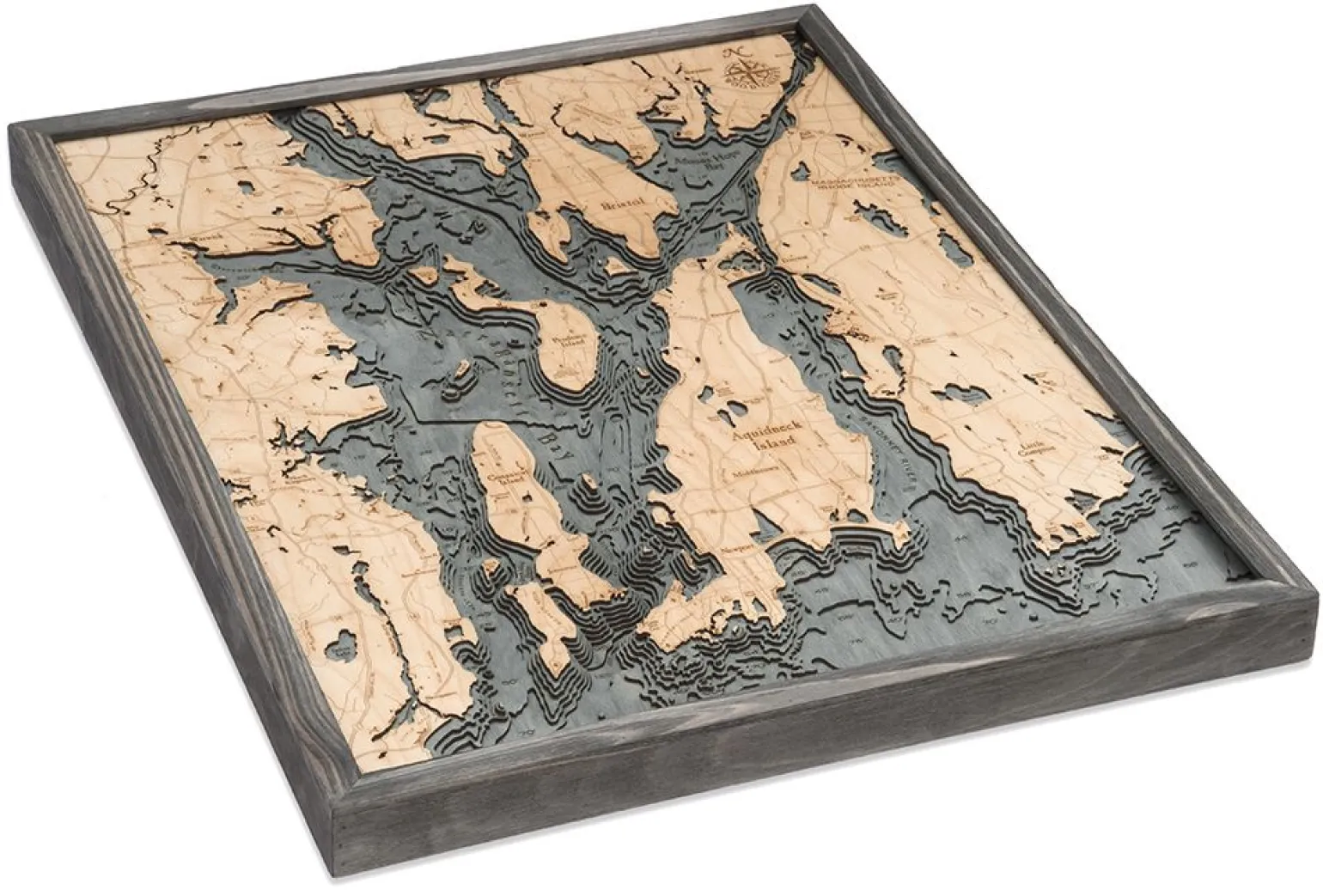 Wood Chart Grey – Narragansett/Newport