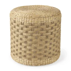 Woven Pouf