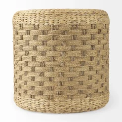 Woven Pouf